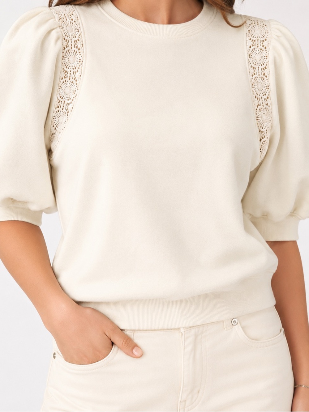 Treasure & Bond Cream/white top